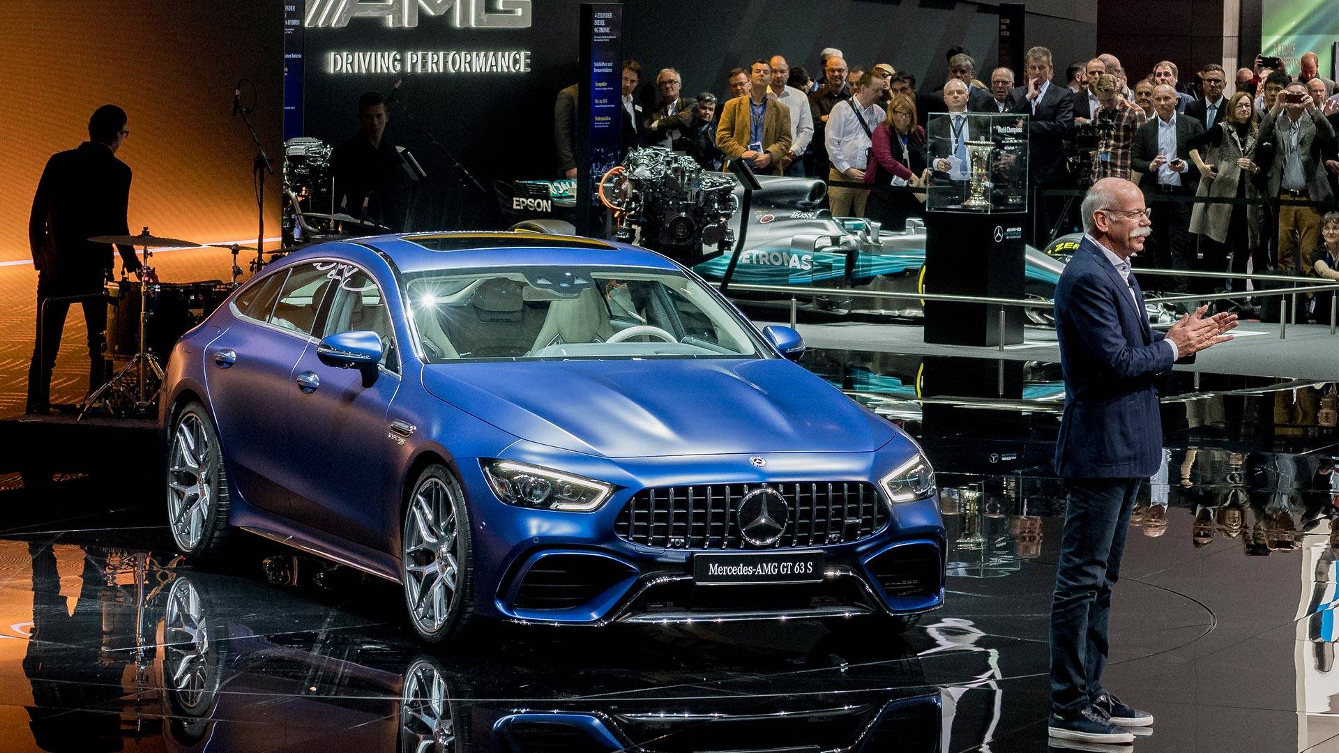 Loạt xe Mercedes-AMG GT 4 cửa đổ bộ Geneva Motor Show 2018